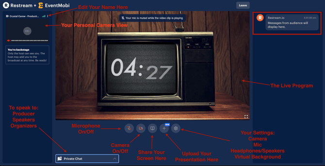 EM Studio Speaker View