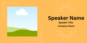 SPEAKER TEMPLATE 03