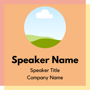 SPEAKER TEMPLATE 06-1