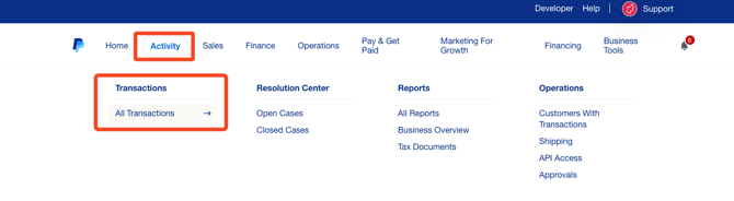 Transactions Payflow Pro