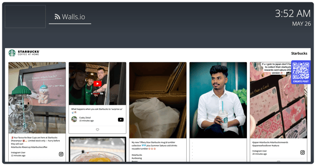 Walls.io Live Display